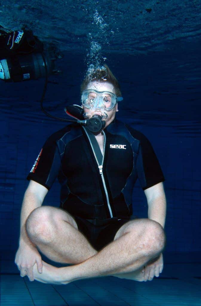 Yoga subacuático Timmendorfer Beach Aqua YogaDSC 4947b Informe de experiencia de yoga subacuático: flotabilidad interna en perfección