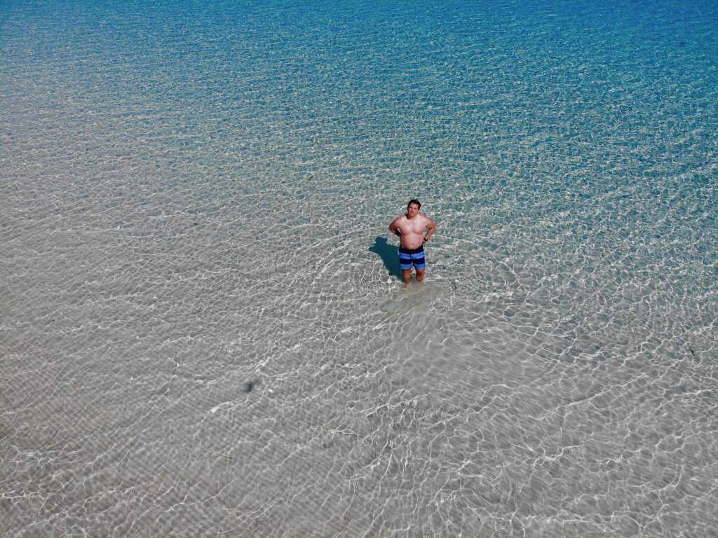En svømmetur i Cala Brandinchi er simpelthen vidunderlig! Foto: Sascha Tegtmeyer
