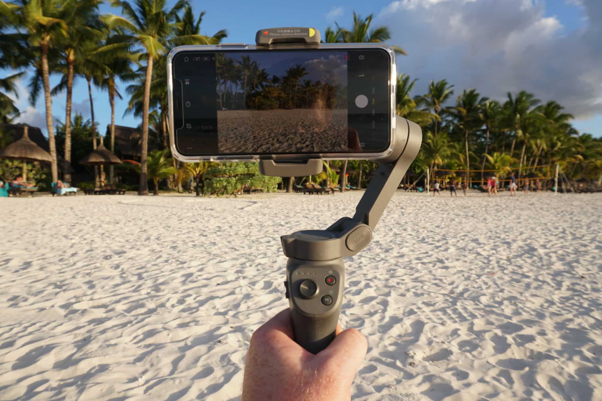 DJI Osmo Mobile 3 im Test: Ist der Gimbal aktuell der beste Smartphone-Stabilizer auf dem Markt? Wir haben es im Urlaub auf der Insel Mauritius ausführlich getestet. Foto: Sascha Tegtmeyer