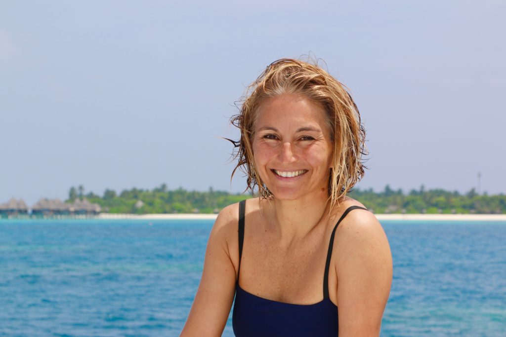 Die gebürtige Mailänderin Chiara Fumagalli ist Meeresbiologin auf den Malediven und hat ihren Traum zum Beruf gemacht. Foto: Sascha Tegtmeyer