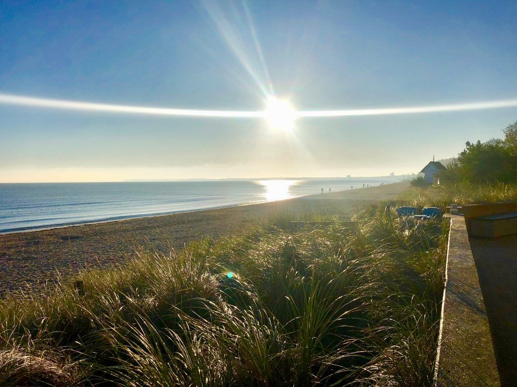 Baltic Sea holiday in autumn: that's how beautiful a November morning in Scharbeutz can be! Photo: Sascha Tegtmeyer