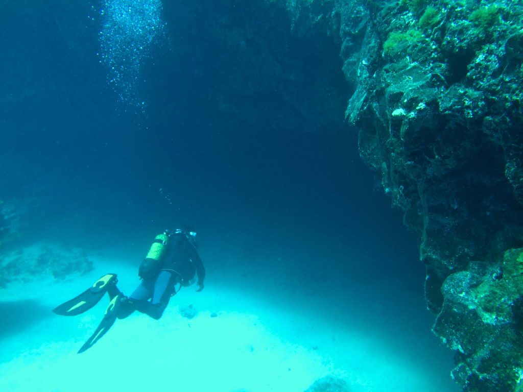 On Lanzarote for diving: The Canary Island is perfect for water sports enthusiasts and anyone who just wants a relaxing holiday. Photo: Sascha Tegtmeyer