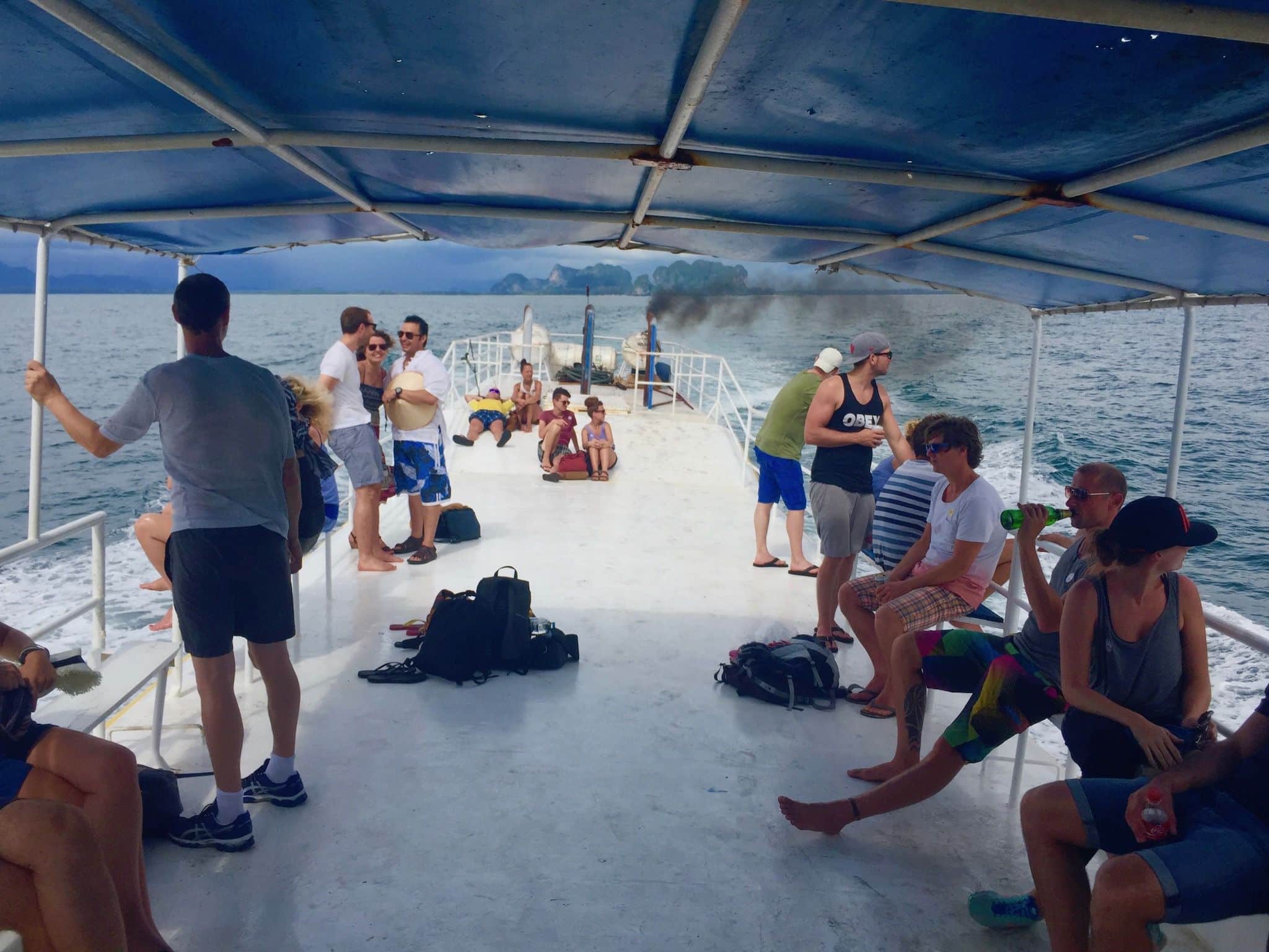 Getting to Koh Lipe: The trip on the conventional ferry turned into a 12-hour horror trip. Better to fly or take a speedboat. Photo: Sascha Tegtmeyer