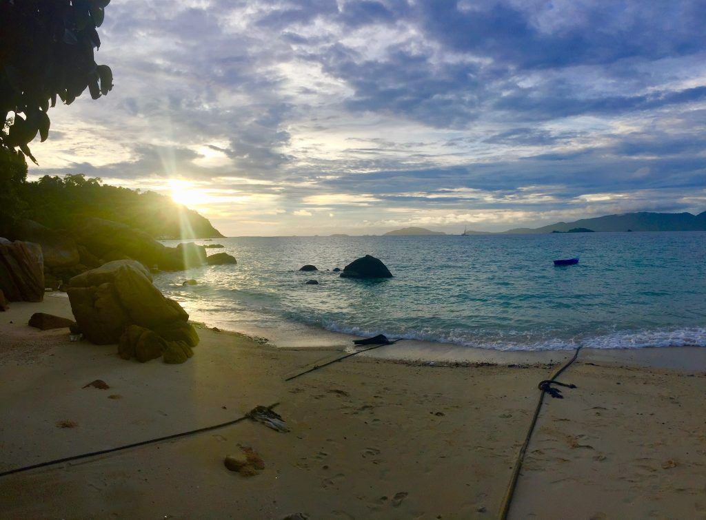 On Koh Lipe there is the Sunrise and the Sunset Beach: named after sunrise and sunset. Photo: Sascha Tegtmeyer