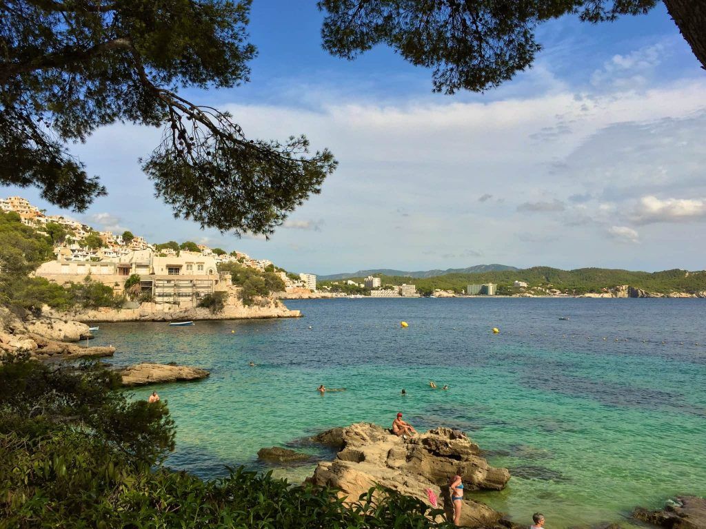 So schön ist Mallorca: Die Bucht von Cala Fornells gehört zu den schönsten Buchten auf Mallorca. Foto: Sascha Tegtmeyer