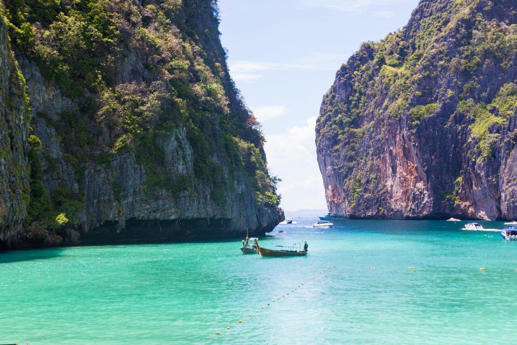 Die Maya Bay war anfangs einer der schönsten Strände in Thailand. Foto: Pixabay
