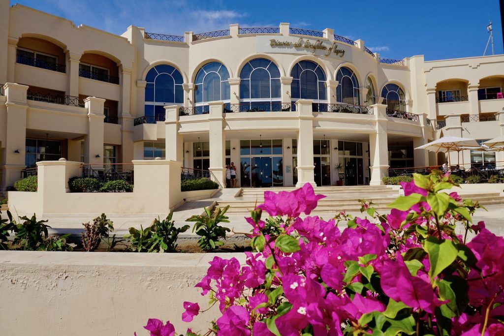 Das Cleopatra Luxury Resort ist eines der besten Hotels auf dem Sinai. Foto: Sascha Tegtmeyer