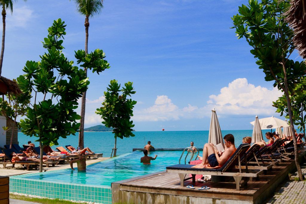 Férias na Tailândia: é perigoso apenas para quem exagera. Se você relaxar na piscina, você não precisa se preocupar! Foto: Sascha Tegtmeyer