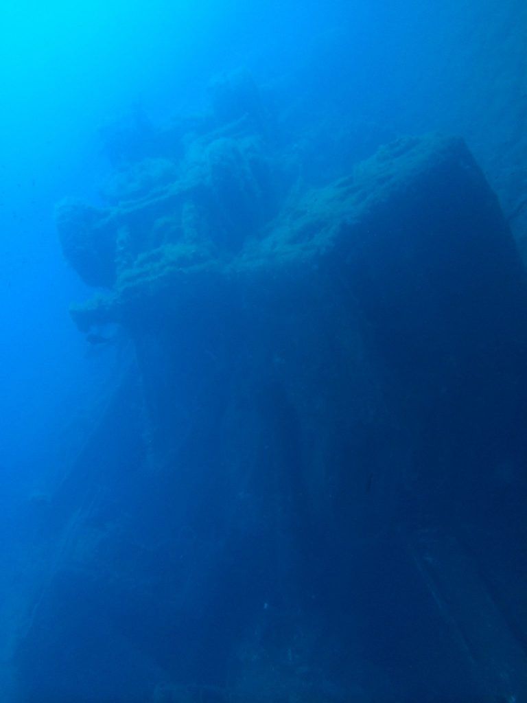 Intryck från dykning vid Zenobia. Foto: Sascha Tegtmeyer