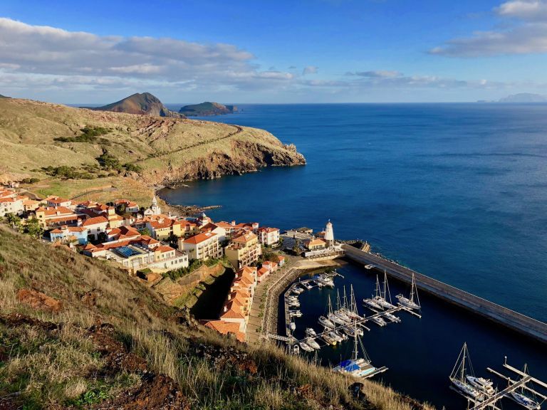 Blick vom View Point auf das Quinta do Lorde Resort und die Marina. Foto: Sascha Tegtmeyer