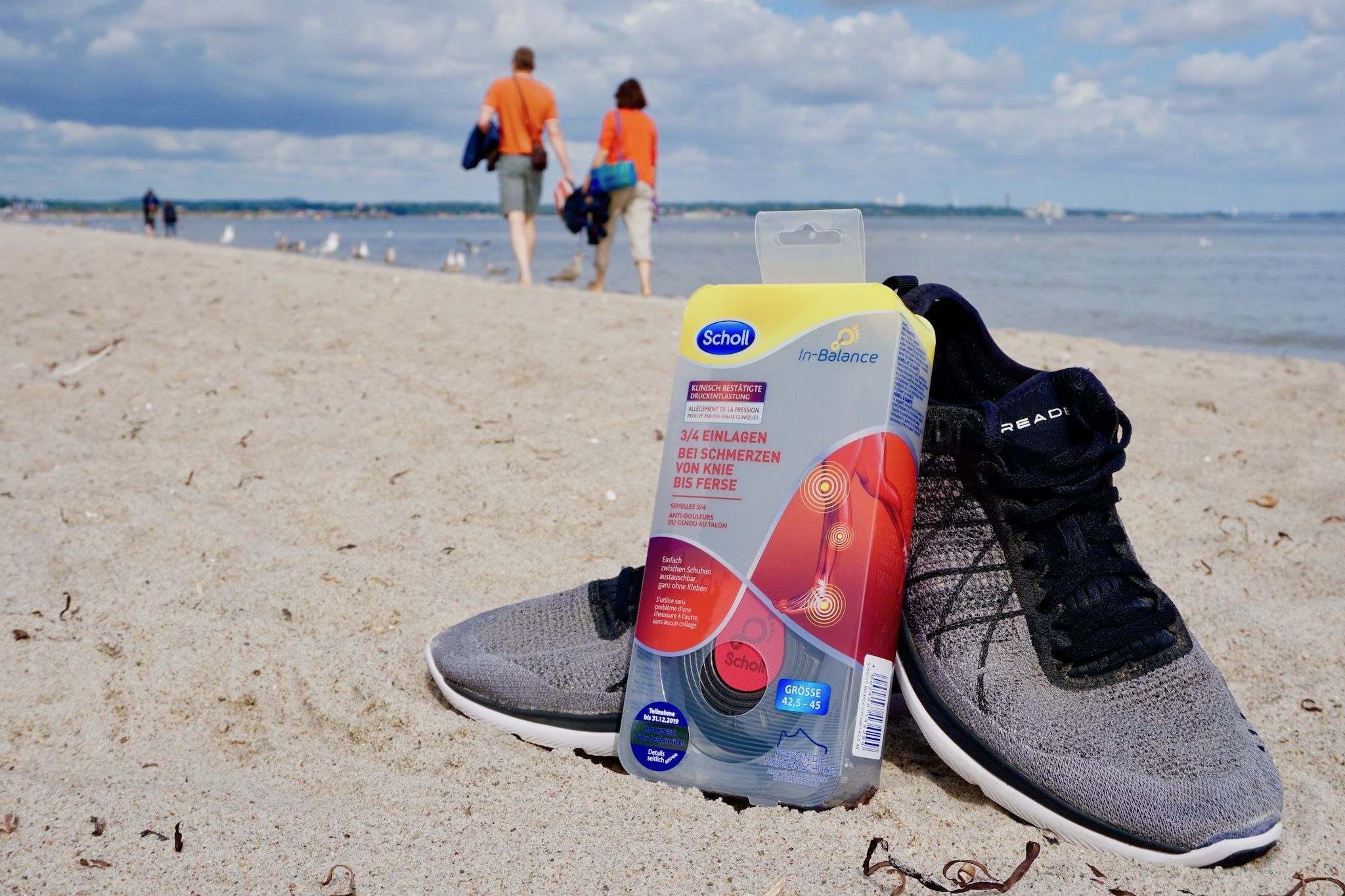 Mit Scholl In Balance 3/4 Einlagen fit und aktiv auf Reisen