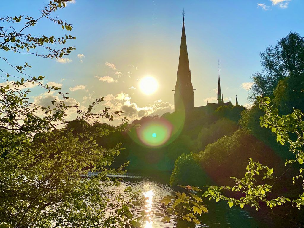 Trotar en el Eilbektal: El Kuhmühlenteich se encuentra justo antes del Alster. Foto: Sascha Tegtmeyer