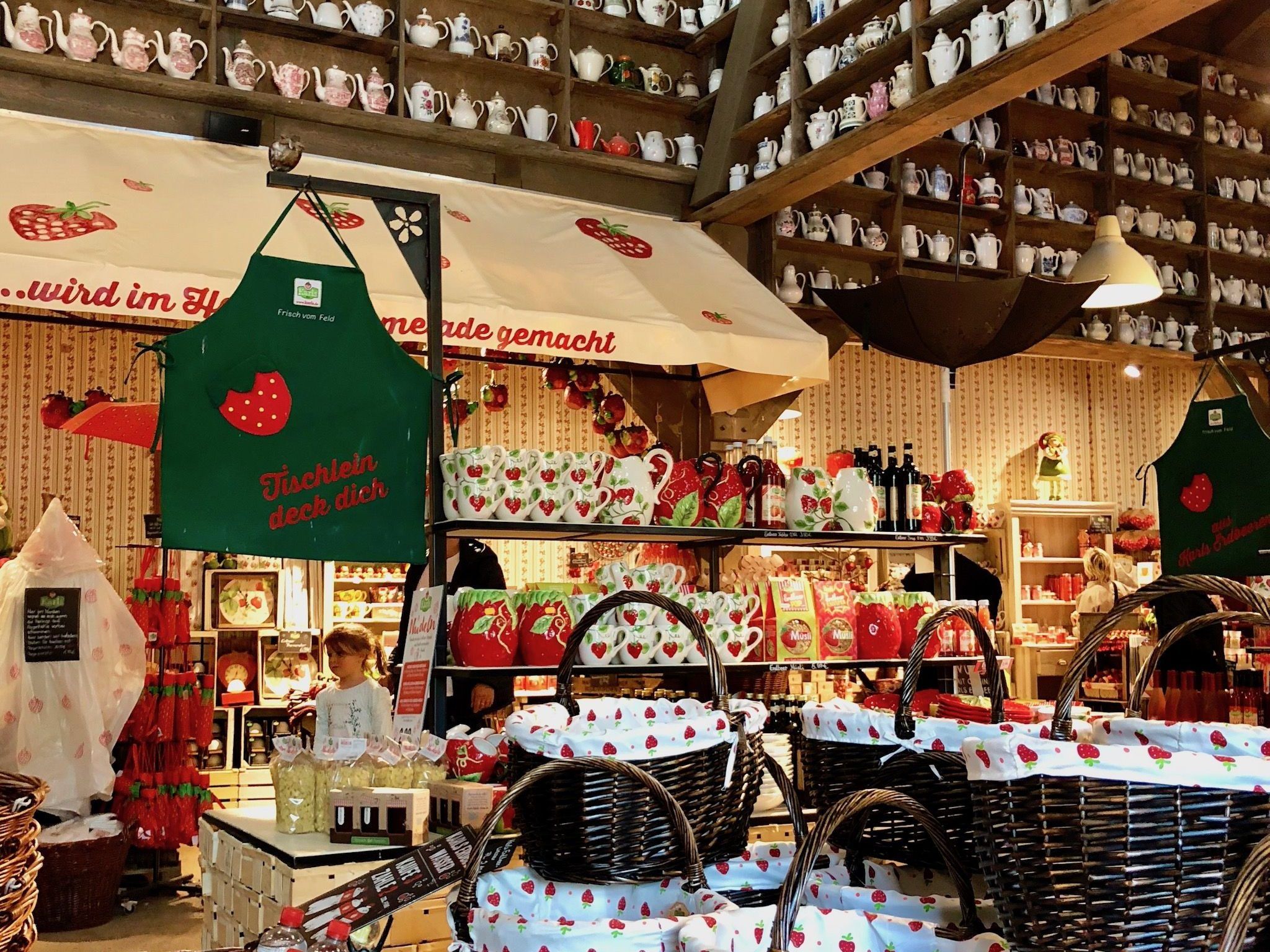 Karls aardbeienboerderij in Warnsdorf is echt een bezoek waard - de toegang is gratis! Foto: Sascha Tegtmeyer