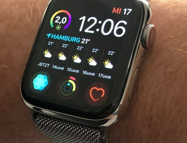 Das Uhrenglas einer Smartwatch besteht häufig aus Saphirglas, Gorilla Glas oder Mineralglas. Foto: Sascha Tegtmeyer