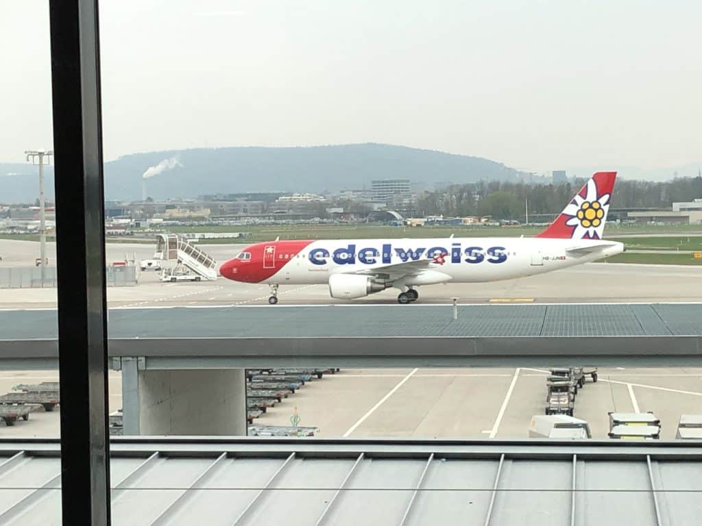 Jeg fløj fra Hamborg til Sardinien via Zürich – forbindelsen til Olbia fungerede godt. Foto: Sascha TegtmeyerRejserapport Sardinien - tips og erfaringer