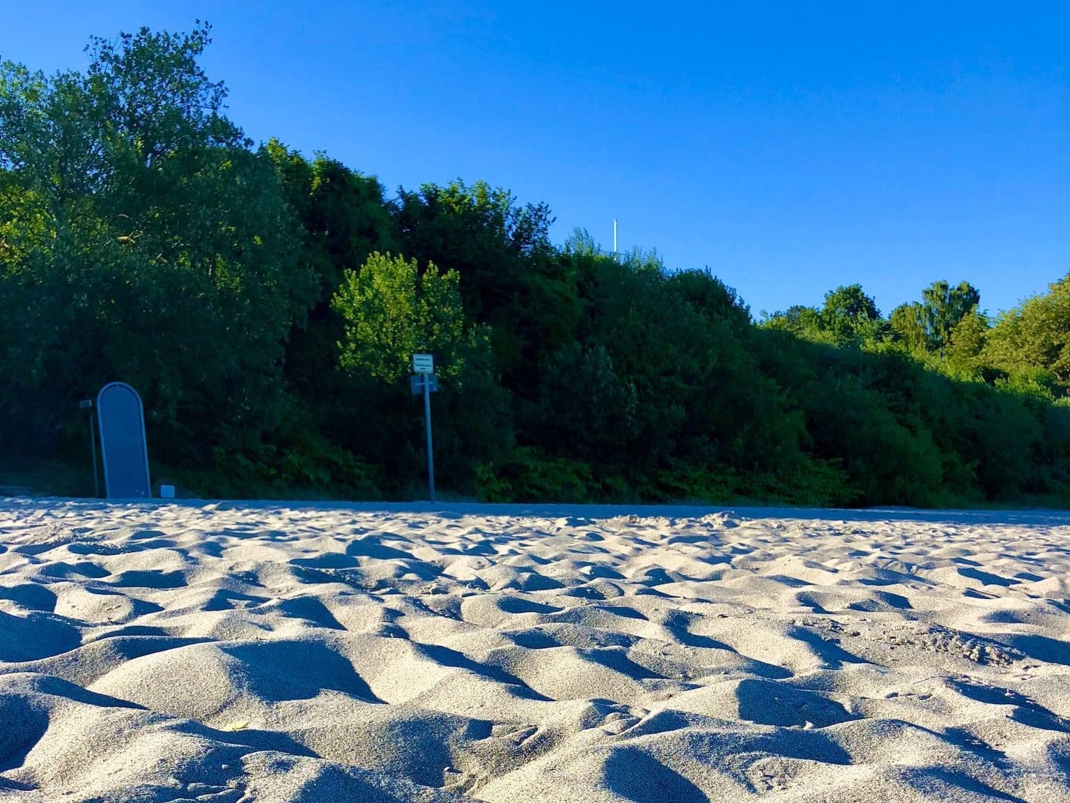 Arena blanca y fina: la playa de Sierksdorf es una maravillosa playa de arena. Foto: Sascha Tegtmeyer