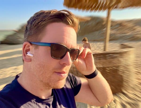 Apple AirPods 3 Test: Erfahrungen – Ich habe die kleinen In-Ear-Kopfhörer im Urlaub ausprobiert. Foto: Sascha Tegtmeyer Apple AirPods 3 Test