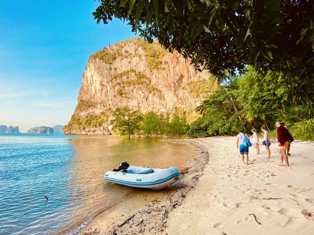 Einsame Insel voraus – die schönsten Inseln in Thailand sind manchmal nur sehr schwer zu erreichen. Foto: Sascha Tegtmeyer