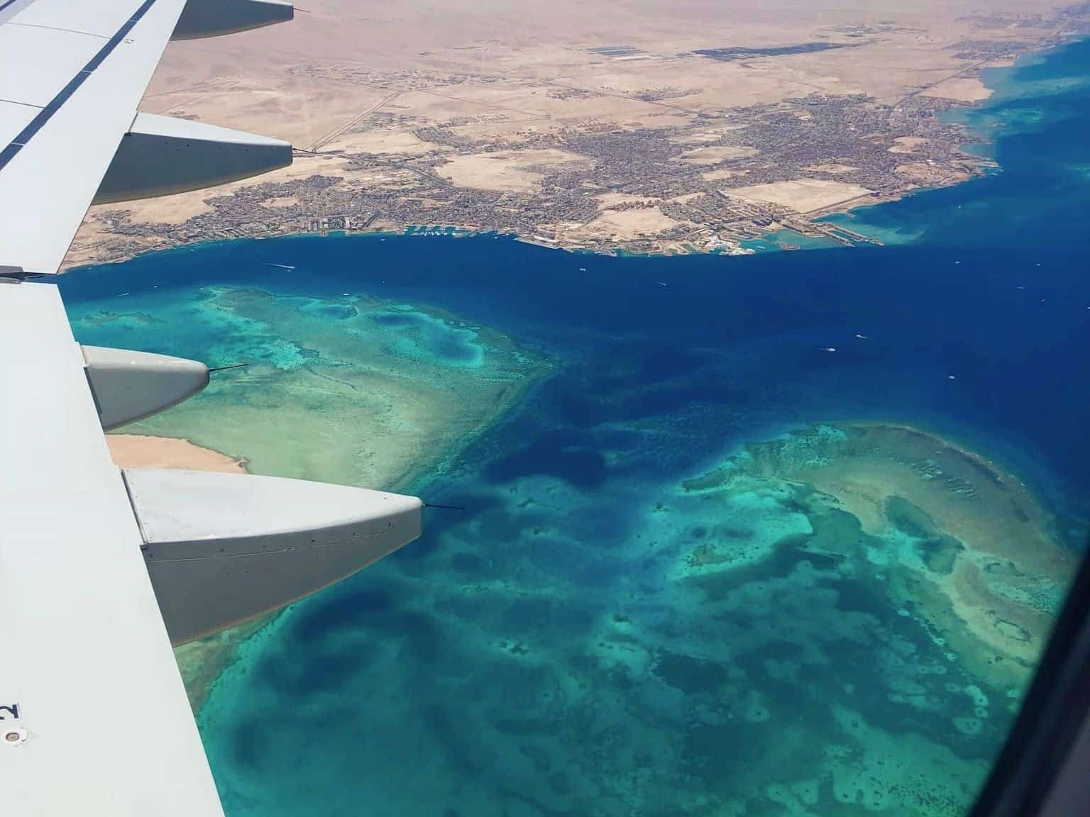 Aproximación a Hurghada: después del aterrizaje, existe el riesgo de confusión y confusión. Foto: Sascha Tegtmeyer
