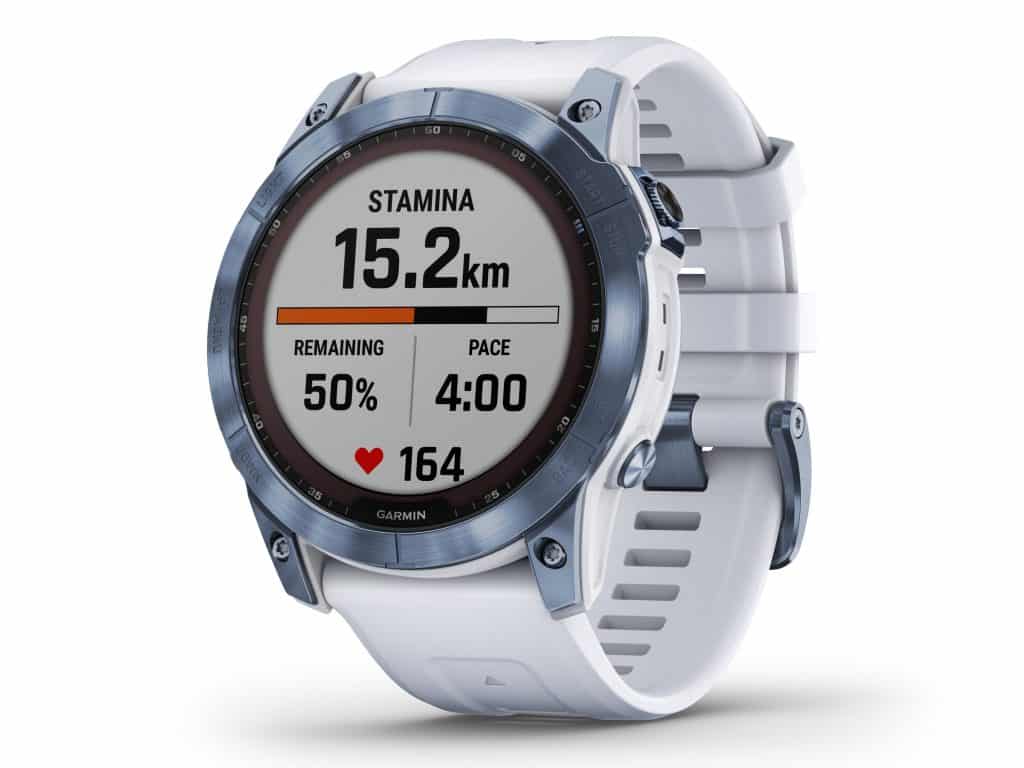 Chic sports smartwatch: The Garmin Fenix ​​7 is a high-end outdoor smartwatch for ambitious athletes. Photo: Garmin Germany GmbH