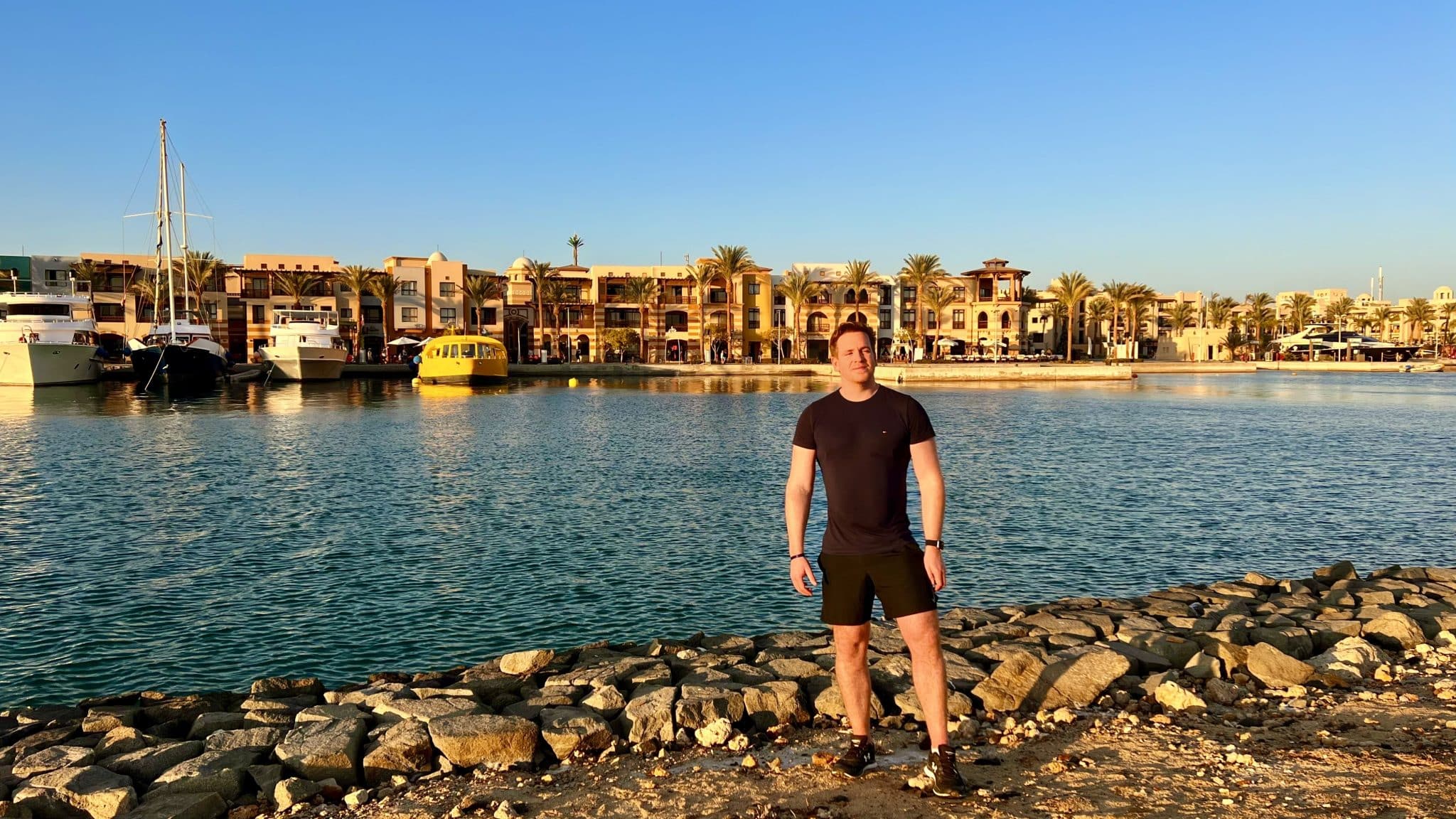 Informe de la experiencia de correr en Egipto: ¿caminar por el desierto?