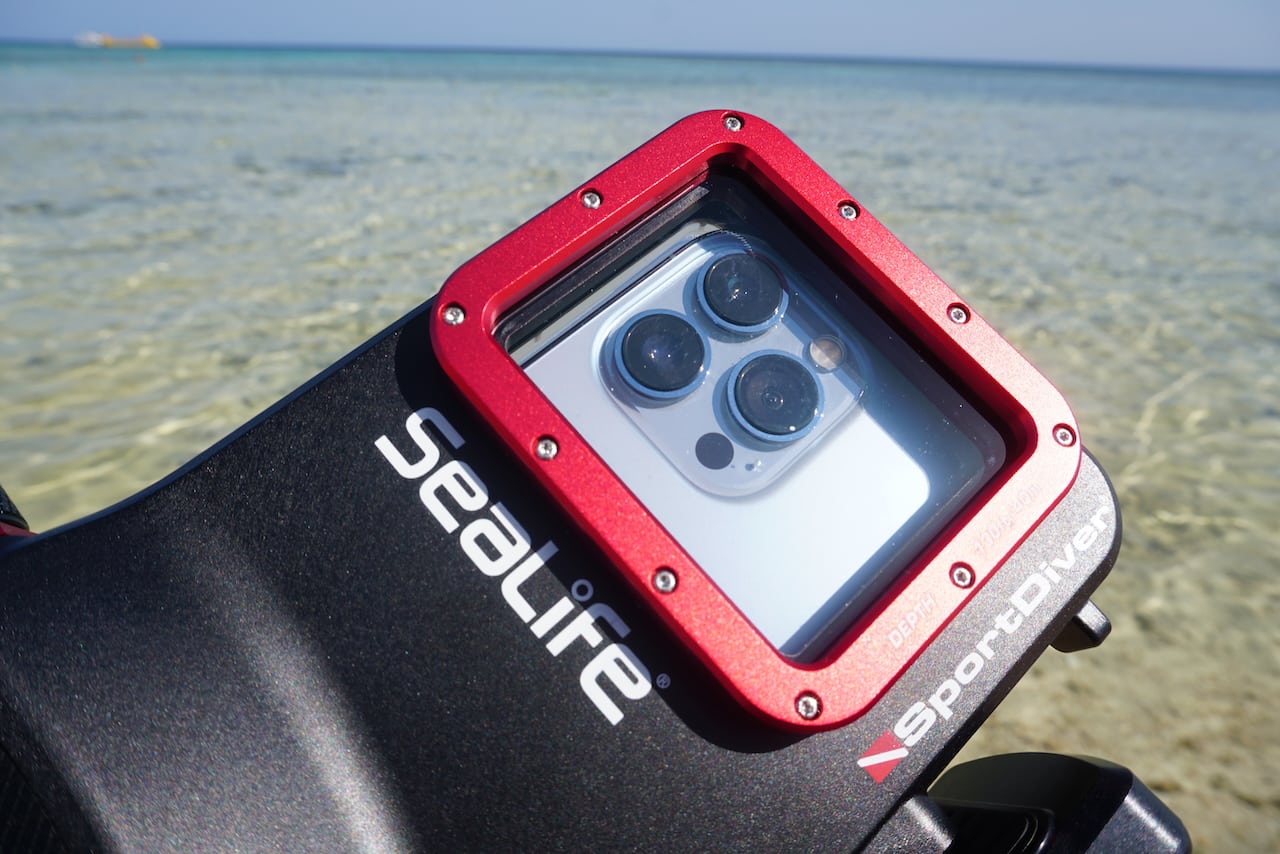 Reizen met iPad en iPhone Tips Trucs Ik gebruik de camera op mijn iPhone ook voor onderwaterfoto's tijdens het duiken en snorkelen.