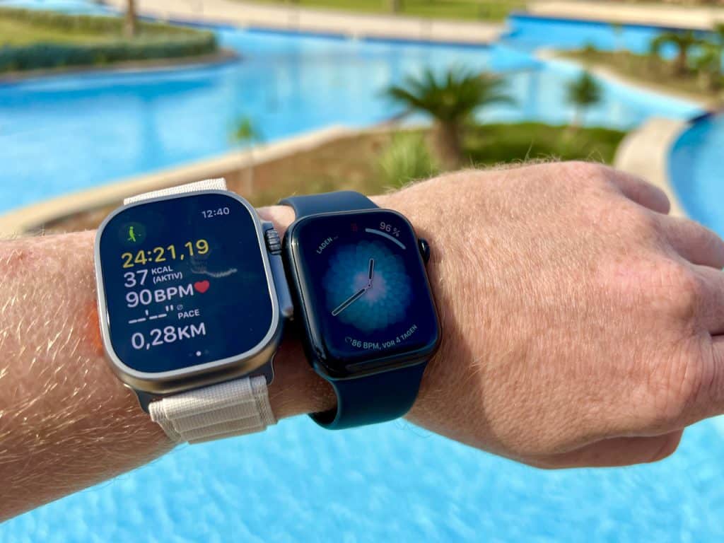 Apple Watch Expériences de test SE 2 rapport de test vacances quotidiennes voyage sport