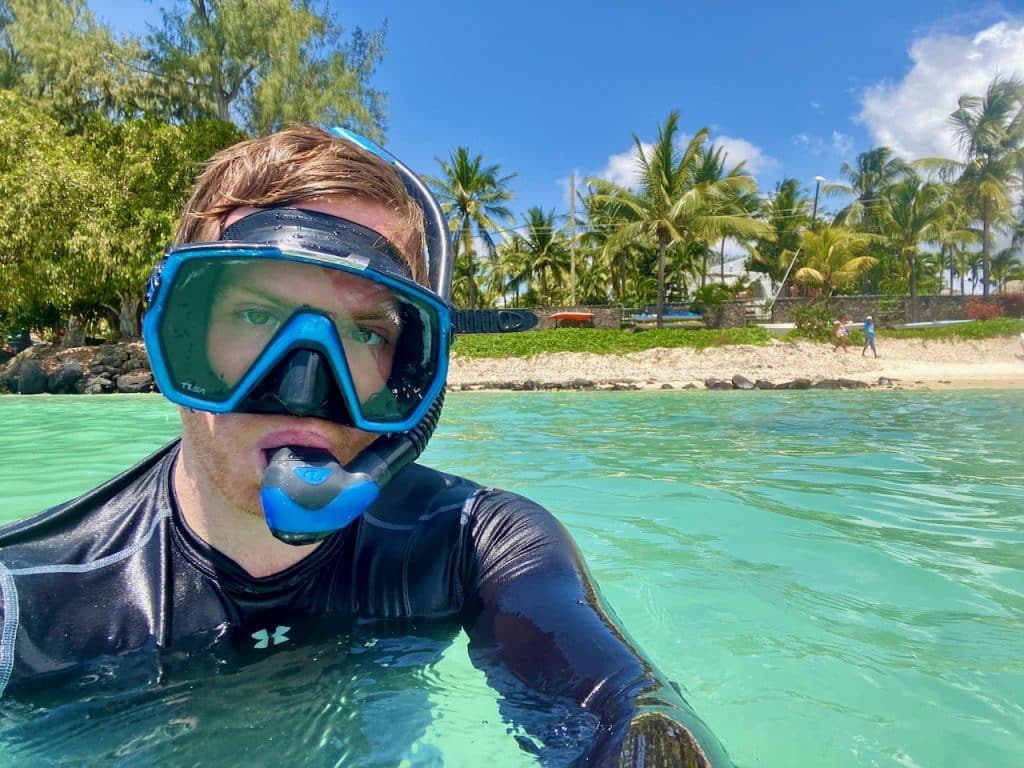 The most beautiful thing about Mauritius is snorkeling and diving in the water - you can see so many sea creatures such as turtles and dolphins in a very short time - simply amazing! Photo: Sascha Tegtmeyer