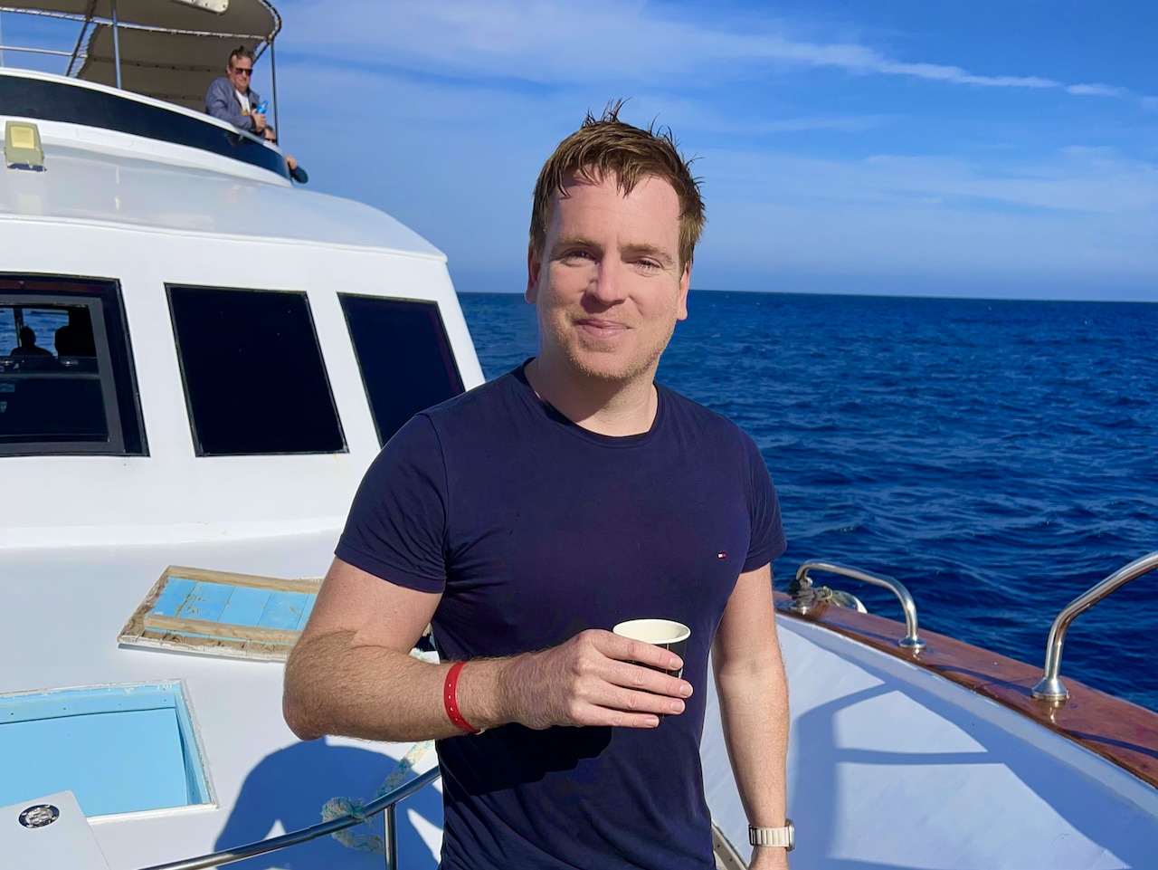 I feel most comfortable in Egypt on a diving boat on the Red Sea. Photo: Sascha Tegtmeyer