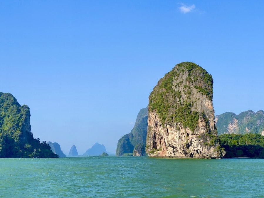 Beeindruckendes Panorama im Phang-nga Nationalpark. Foto: Sascha Tegtmeyer