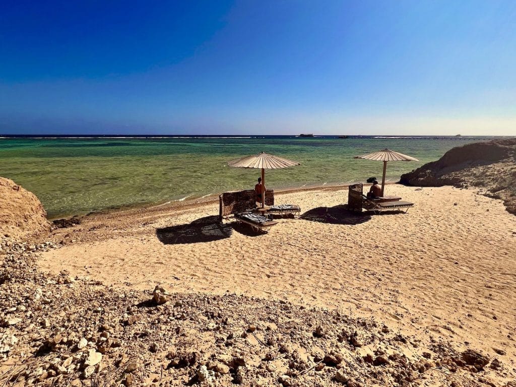 What I like best is the Marsa Alam region in the very south of the Red Sea - from Port Ghalib and further south. Because it's incredibly quiet there. Photo: Sascha Tegtmeyer