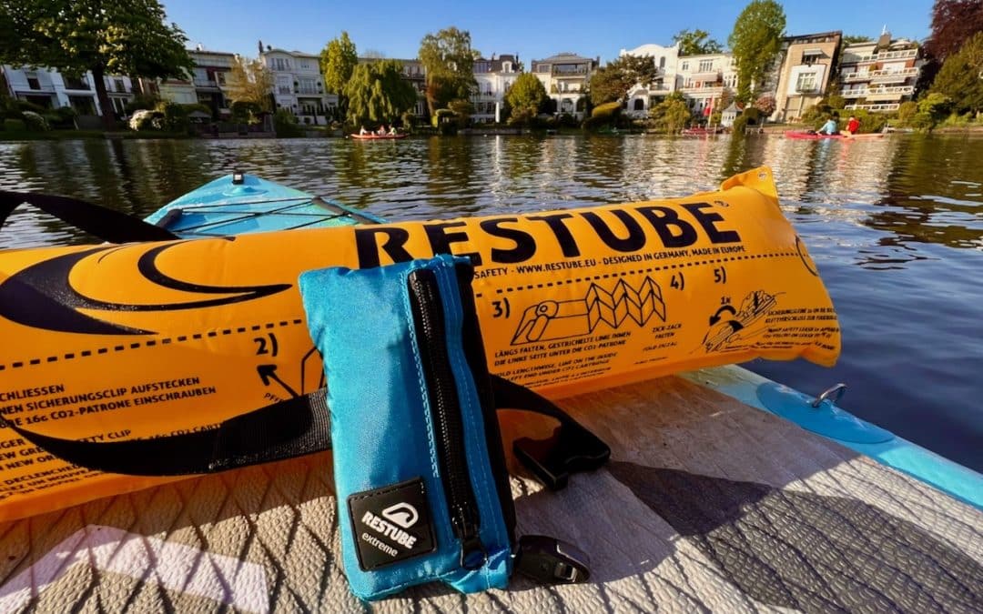 Teste e experiências do Restube - bóia salva-vidas inflável para todos os fins?