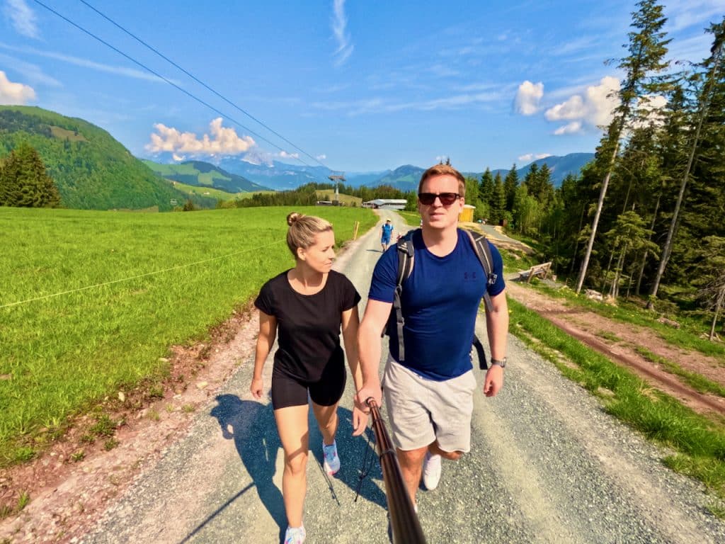 We really covered kilometers in the Pillerseetal and hiked between eight and 15 kilometers every day. Travel Report Fieberbrunn Pillerseetal experiences tips sights activities