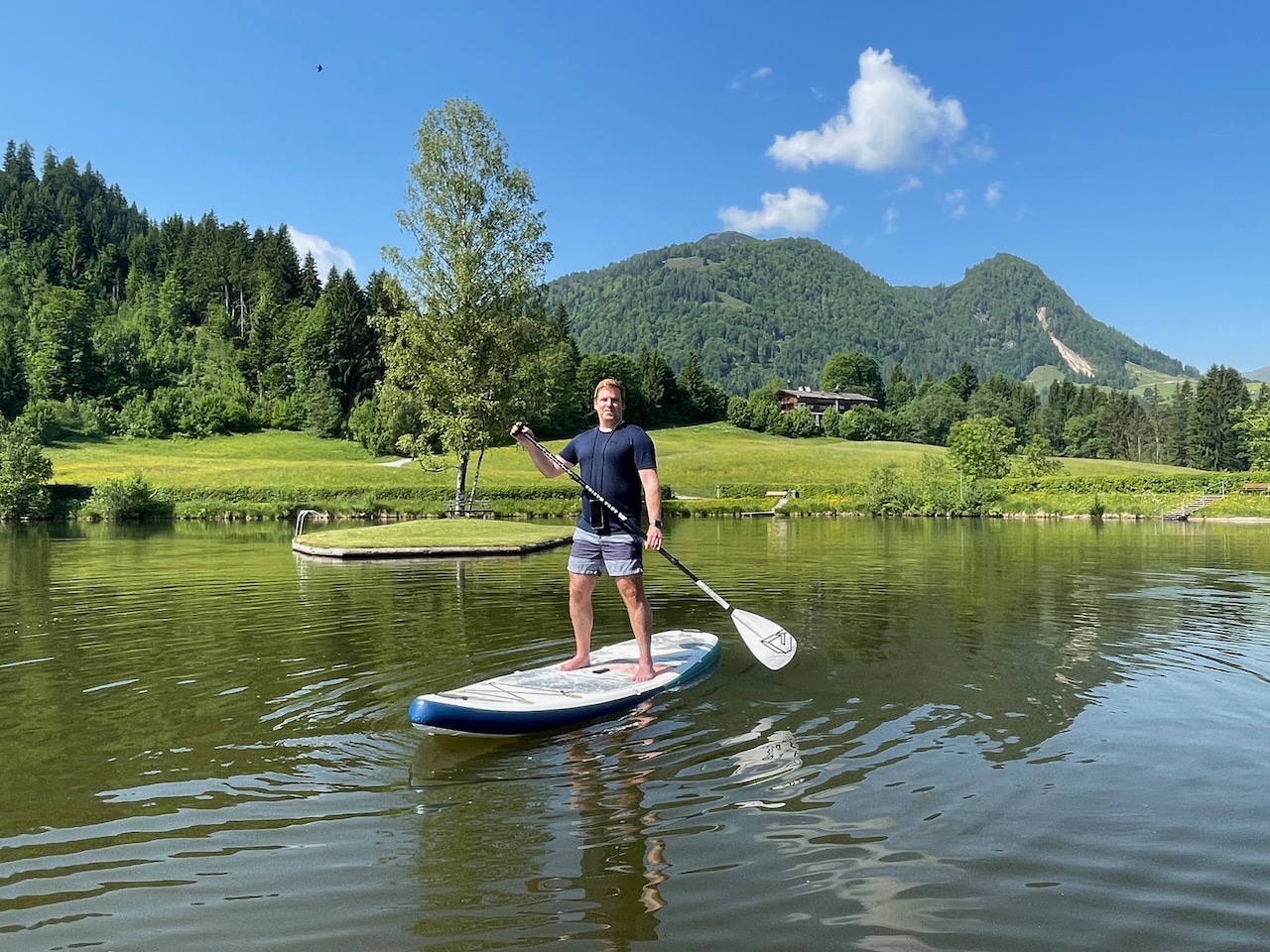 There's so much you can do in Pillerseetal - you won't get bored. In the picture: The Lauchsee. Our daily visit was one of the obligatory activities of our vacation because it is simply too beautiful there. Photo: Sascha Tegtmeyer