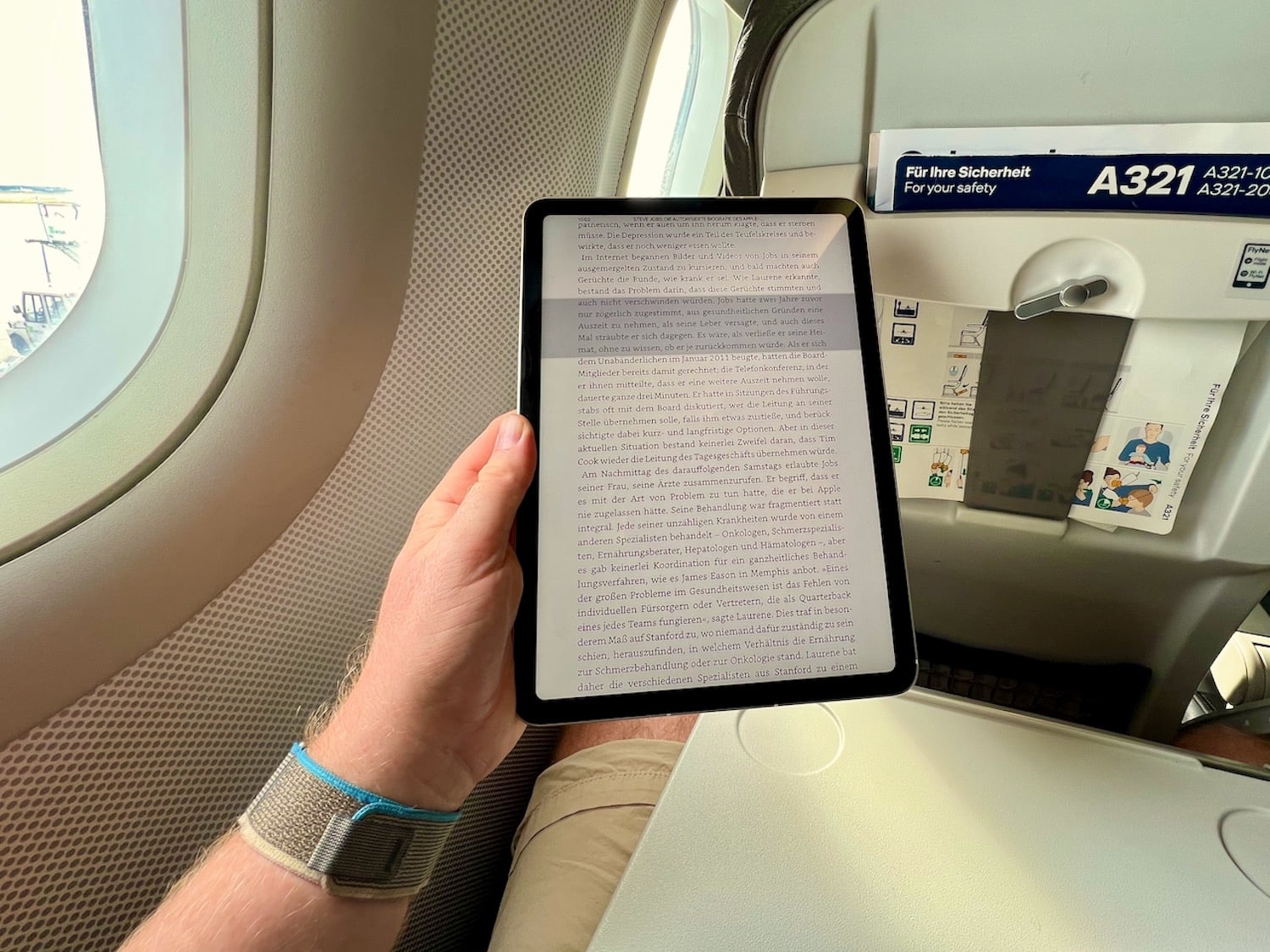 Ik heb nu veel plezier beleefd aan het lezen op de iPad. Foto: Sascha Tegtmeyer iPad als eBook-lezer Tips Ervaringenrapport