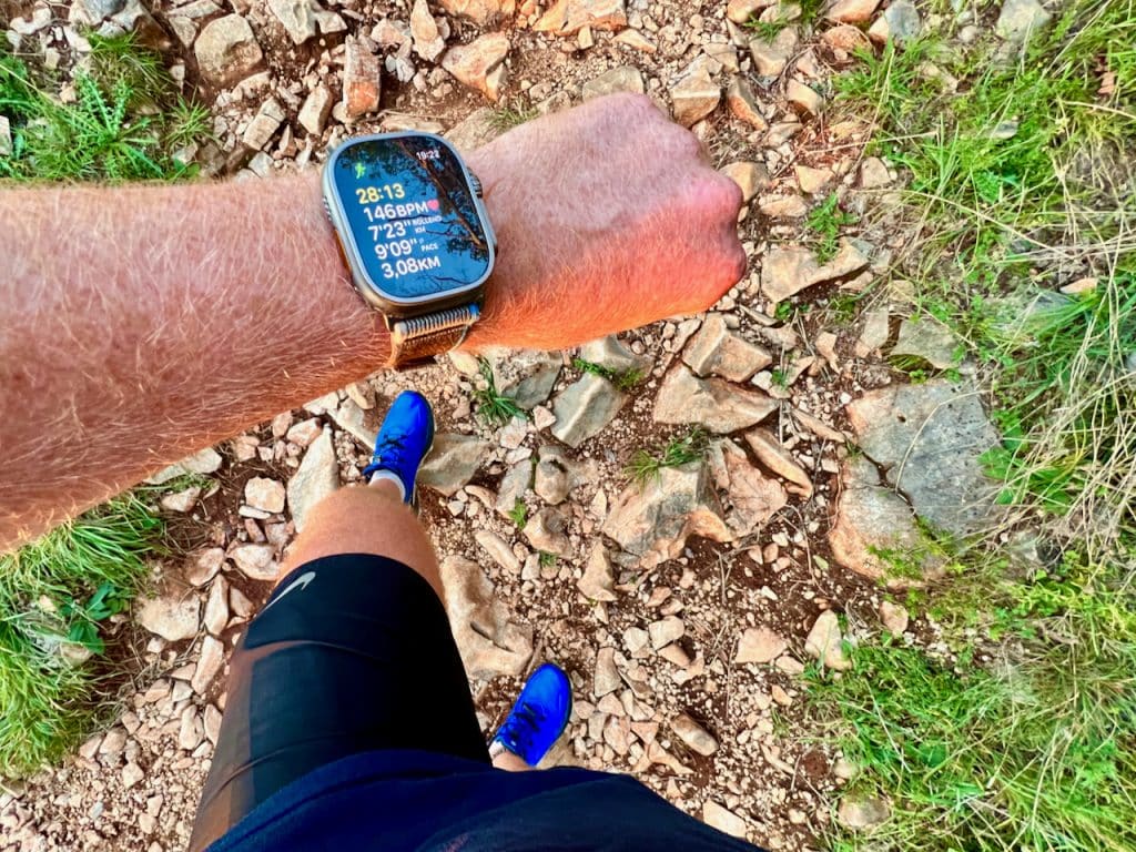 Even salty sweat is not a problem with the current ones Apple Watch models. Photo: Sascha Tegtmeyer
