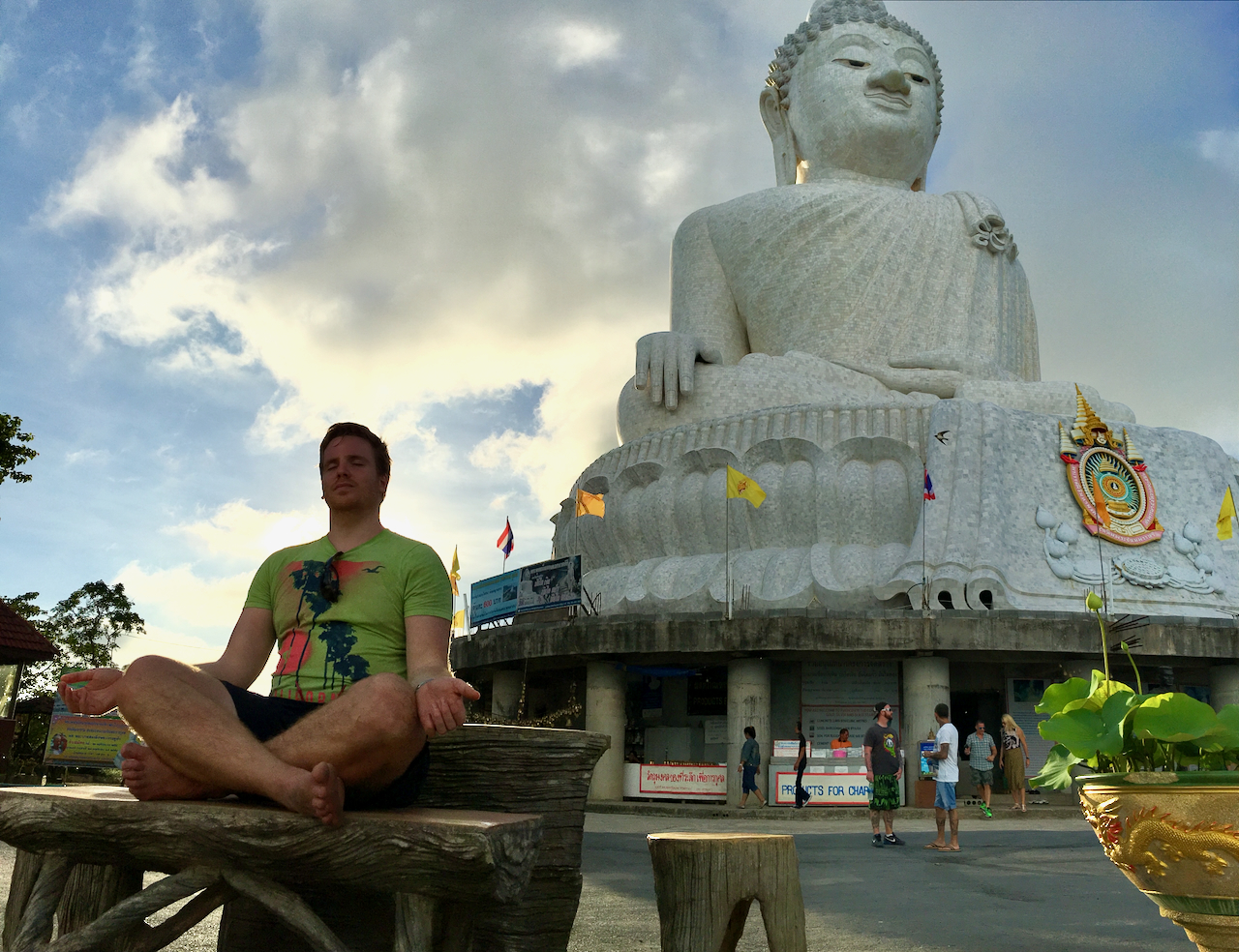 J'ai vraiment vécu ma visite au Grand Bouddha de Phuket de manière très intensive - et je l'ai beaucoup appréciée. Photo : Sascha Tegtmeyer