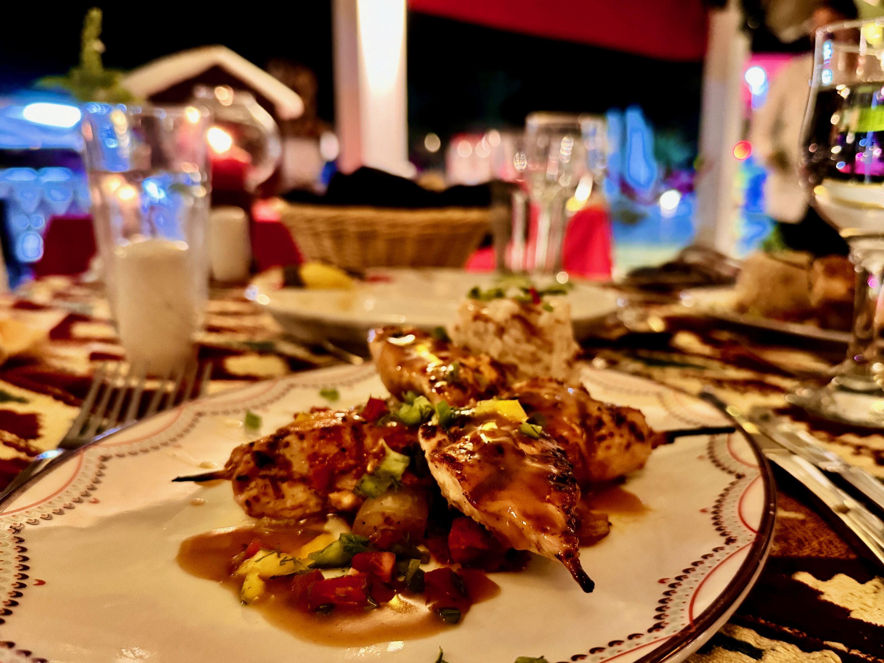 La nourriture était particulièrement bonne au restaurant oriental. Photo de : Hilton Marsa Alam Nubian Resort Experiences