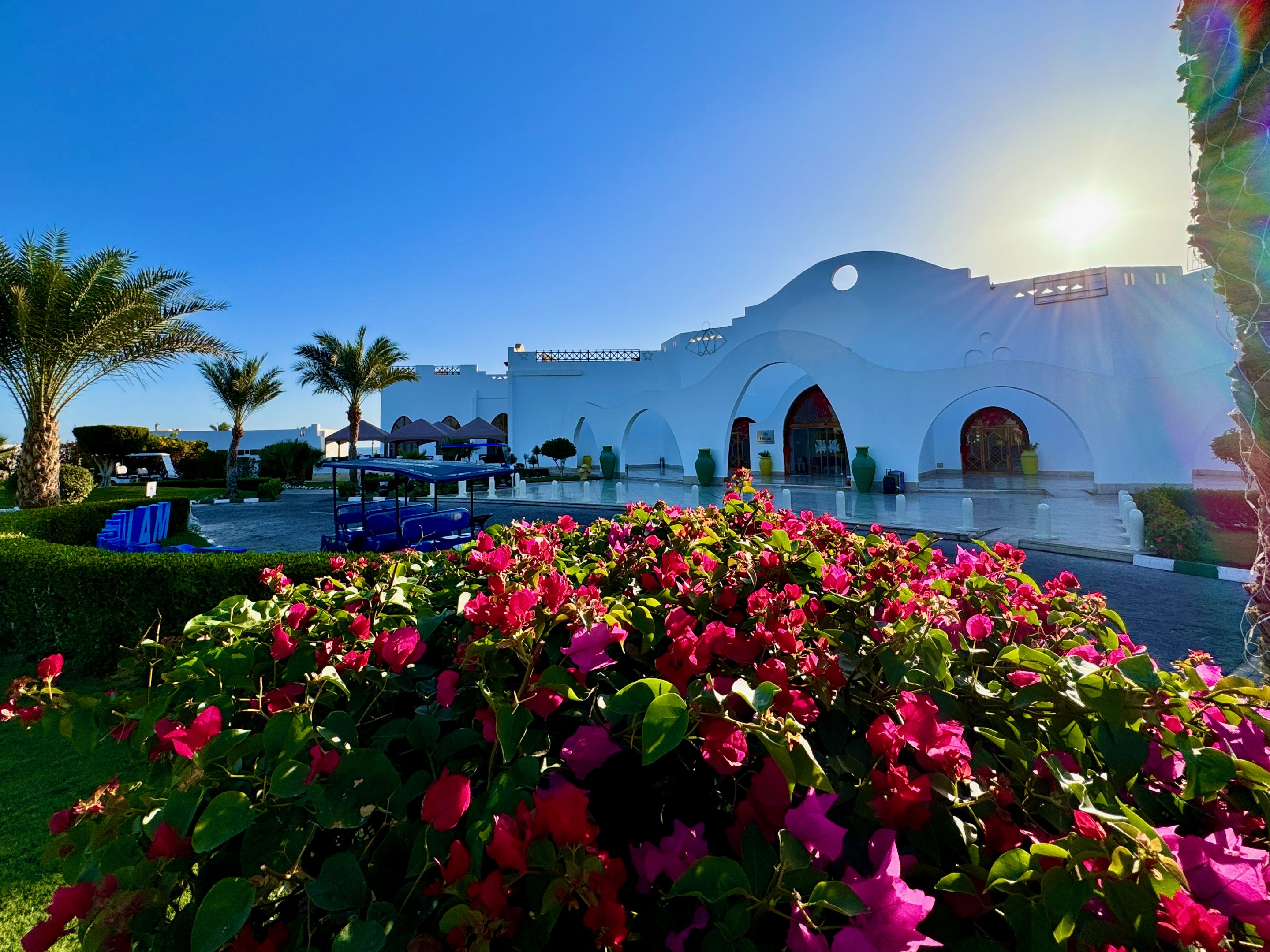 Le Hilton Marsa Alam Nubian Resort possède l’un des plus beaux complexes hôteliers que j’ai jamais visité en Égypte. Photo de : Hilton Marsa Alam Nubian Resort Experiences