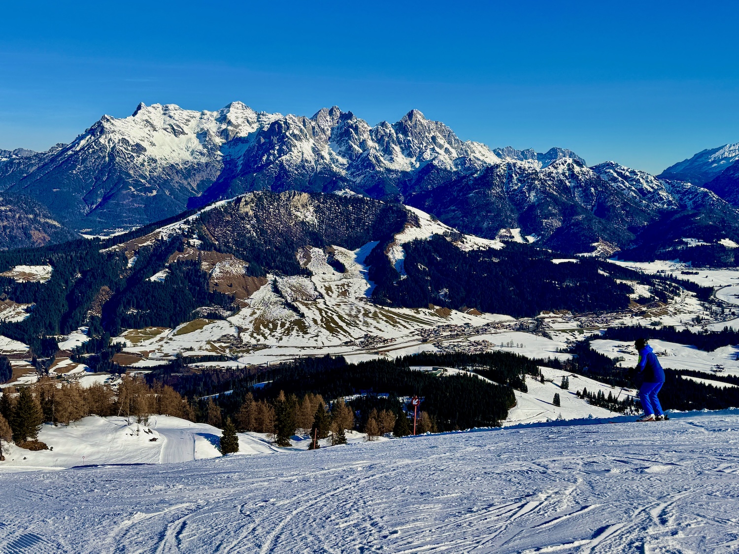Séjour au ski à Fieberbrunn Vacances d'hiver Rapport de voyage Rapport d'expériences Photo: Sascha Tegtmeyer